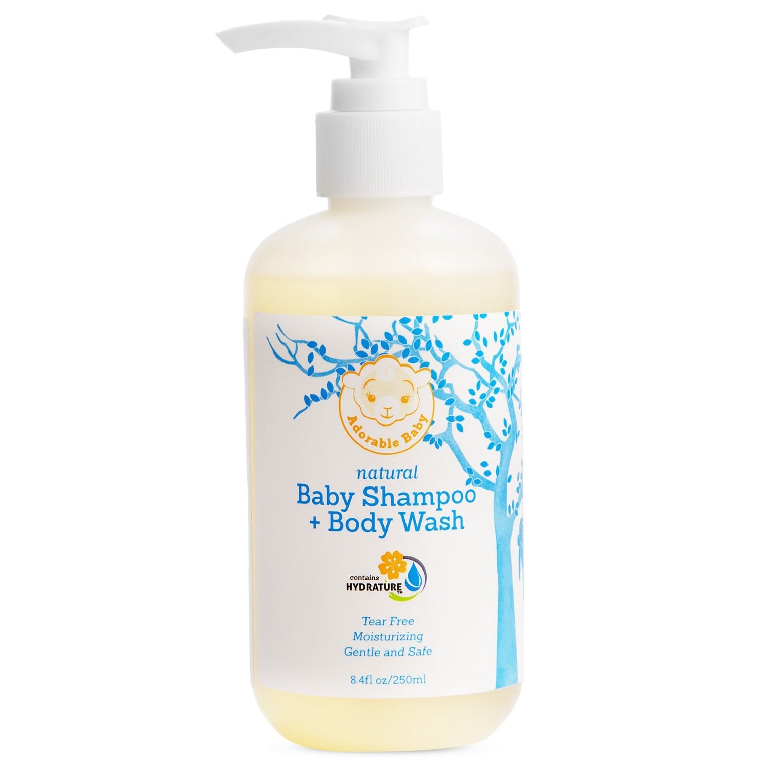 Natural Baby Shampoo and Body Wash